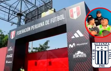 Jairo Concha, Javier Rabanal y Ca�n Fara fueron captados enfrentando a hinchas r