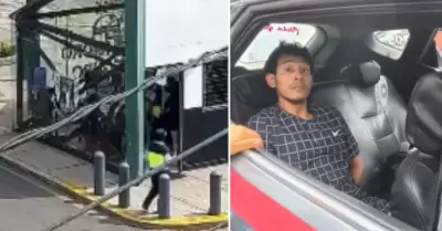 Capturan a sujeto tras intentar robar celular en San Isidro