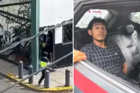 Capturan a sujeto tras intentar robar celular en San Isidro