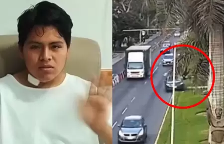 Familia de joven atropellado en Javier Prado exigen S/35 mil por gastos a conduc