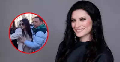 Un momento inc�modo en la carrera de Pausini.