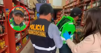 Los polic�as implicados en el delito de cohecho pasivo.
