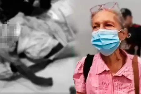 Mujer se desplom� en el suelo segundos despu�s de denunciar falta de medicamento