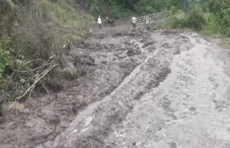 Lluvias intensas dejan un fallecido,1059 familias afectadas y 58 damnificadas