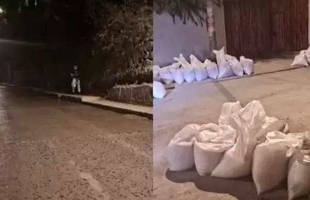 Vecinos de Chosica temen ante posibles huaicos