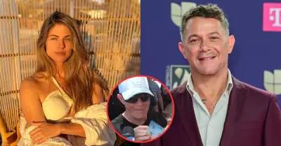 Alejandro Sanz es consultado por romance con Stephanie Cayo
