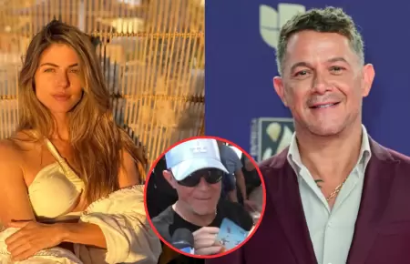Alejandro Sanz es consultado por romance con Stephanie Cayo
