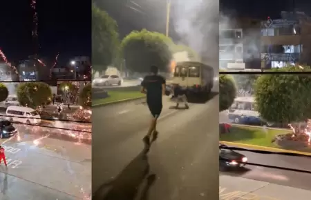 Barristas desatan batalla campal tras triunfo de Sporting Cristal