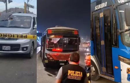 Tres ataques contra transportistas en 24 horas