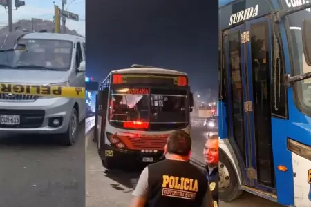 Tres ataques contra transportistas en 24 horas