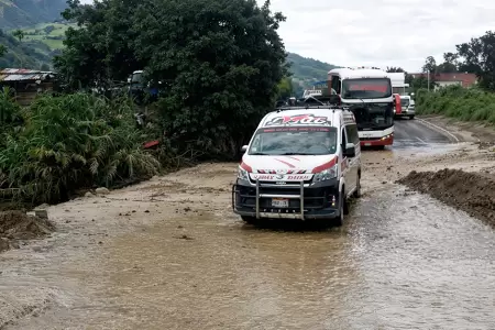 Declaran estado de emergencia por peligro inminente ante intensas precipitacione