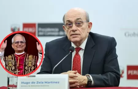 Hugo de Zela no ha podido hablar con Jos� Balc�zar sobre reuni�n con el papa Le�