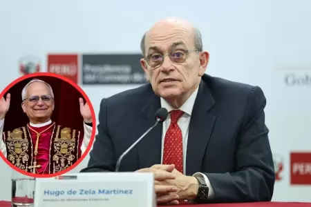 Hugo de Zela no ha podido hablar con Jos� Balc�zar sobre reuni�n con el papa Le�