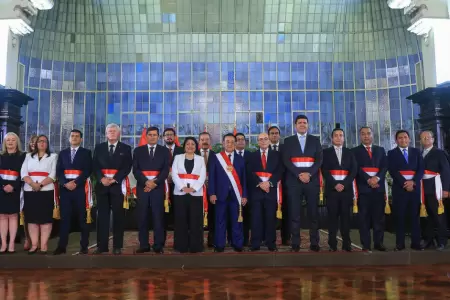 Gabinete ministerial liderado por Denisse Millares