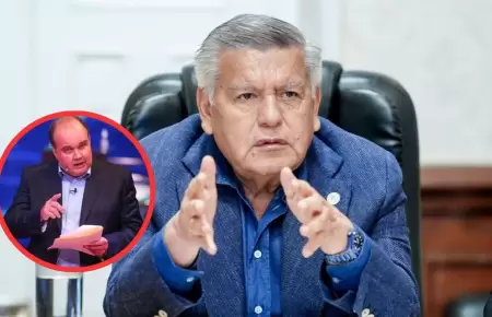Cesar Acu�a arremete contra Rafael L�pez Aliaga