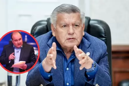 Cesar Acu�a arremete contra Rafael L�pez Aliaga