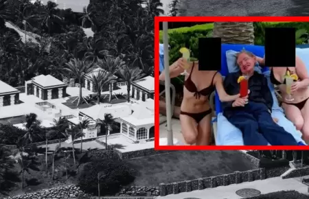 Stephen Hawking en la isla de Jeffrey Epstein
