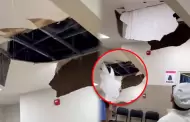 Chiclayo en emergencia: Techo de hospital COLAPSA por intensas lluvias e inundaciones