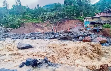 Agricultor pierde la vida tras cruzar quebrada