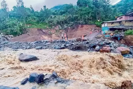Agricultor pierde la vida tras cruzar quebrada