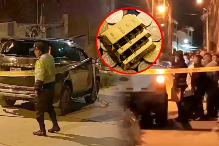 Empresario fue asaltado horas despu�s de retiras suma millonaria del banco.