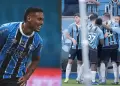 Erick Noriega anot� su primer gol en Gremio para el triunfo 2 a 1 ante Atl�tico Mineiro