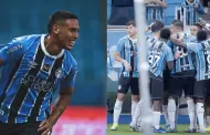 Erick Noriega anot� su primer gol en Gremio para el triunfo 2 a 1 ante Atl�tico Mineiro