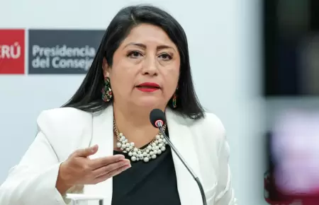 Premier Miralles neg� que su Gabinete tenga "color pol�tico"