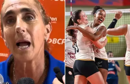 Natalia M�laga tras victoria de G�minis sobre Universitario