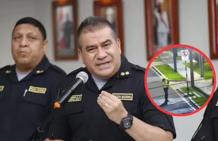 �scar Arriola anuncia investigaci�n contra efectivos que no detuvieron a Adri�n