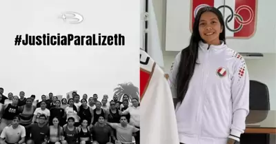 Entrenador y amigos de Lizeth Marzano confirman 'plant�n' para exigir justicia