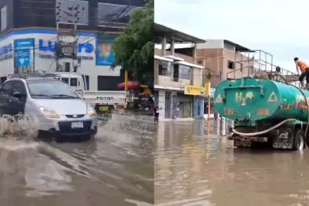 Restringen el servicio de agua potable en Chiclayo