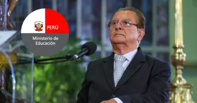 Denuncia contra ministro de Educacion, Erfurt Castillo, fue archivada, afirma Mi