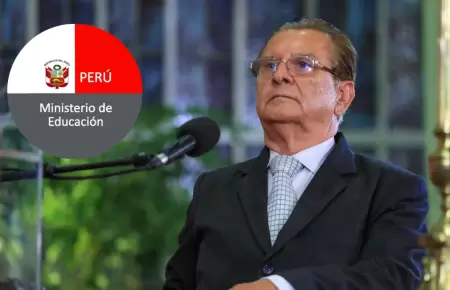 Denuncia contra ministro de Educacion, Erfurt Castillo, fue archivada, afirma Mi