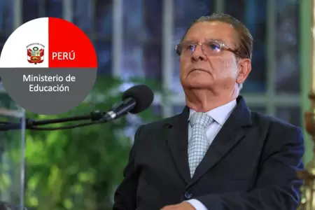 Denuncia contra ministro de Educacion, Erfurt Castillo, fue archivada, afirma Mi