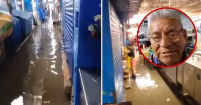 Chiclayo: 300 comerciantes afectados por lluvia acumulada