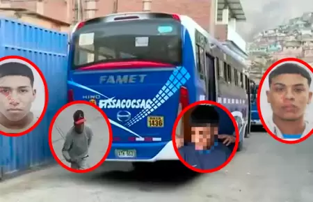 Menor detenido revel� la identidad de los atacantes del atentado en Comas.