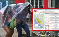 Lluvias intensas golpear�n 17 regiones hasta el viernes 27 de febrero: inform� SENAMHI