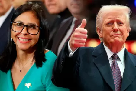 La presidenta encargada destac� la relaci�n que ahora sostiene con Trump.