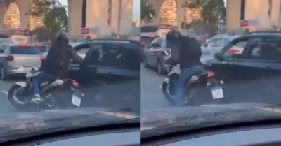 Chofer frustra robo a balazos a plena luz del d�a