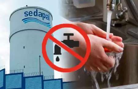 Corte de agua en Lima, seg�n Sedapal.