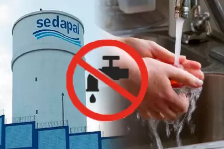 Corte de agua en Lima, seg�n Sedapal.