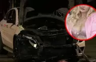 Una exchica reality y cantante chilena protagoniza grave accidente y deja a joven motorizado en estado cr�tico