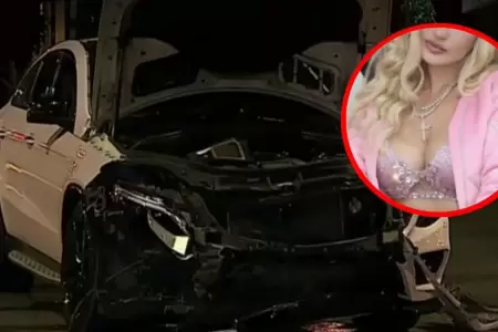 Exchica reality causa accidente y atropella a joven motorizado