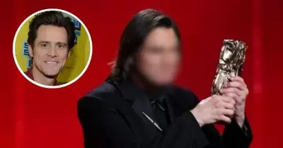 Jim Carrey reaparece con un aspecto irreconocible