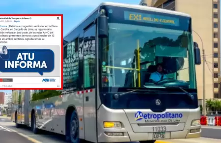 Demoras en el Metropolitano