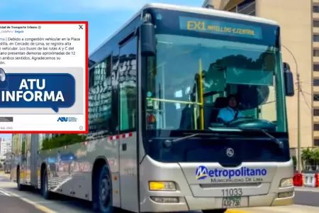 Demoras en el Metropolitano