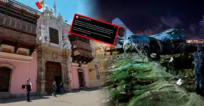 La cartera lament� el tr�gico accidente que dej� un gran saldo de v�ctimas morta