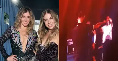 Hermanas de Stephanie Cayo fueron al concierto de Alejandro Sanz