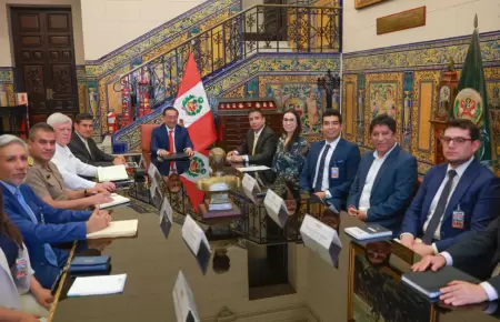 Presidente Balc�zar sobre construcci�n de penales